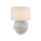 Currey and Company - 6000-1045 - One Light Table Lamp - Manitapi - White