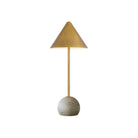 Currey and Company - 6700-0014 - One Light Table Lamp - Journey - Natural / Antique Brass