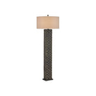 Currey and Company - 8000-0171 - Lampadaire à une lumière - Lampadaire Eden - Noir