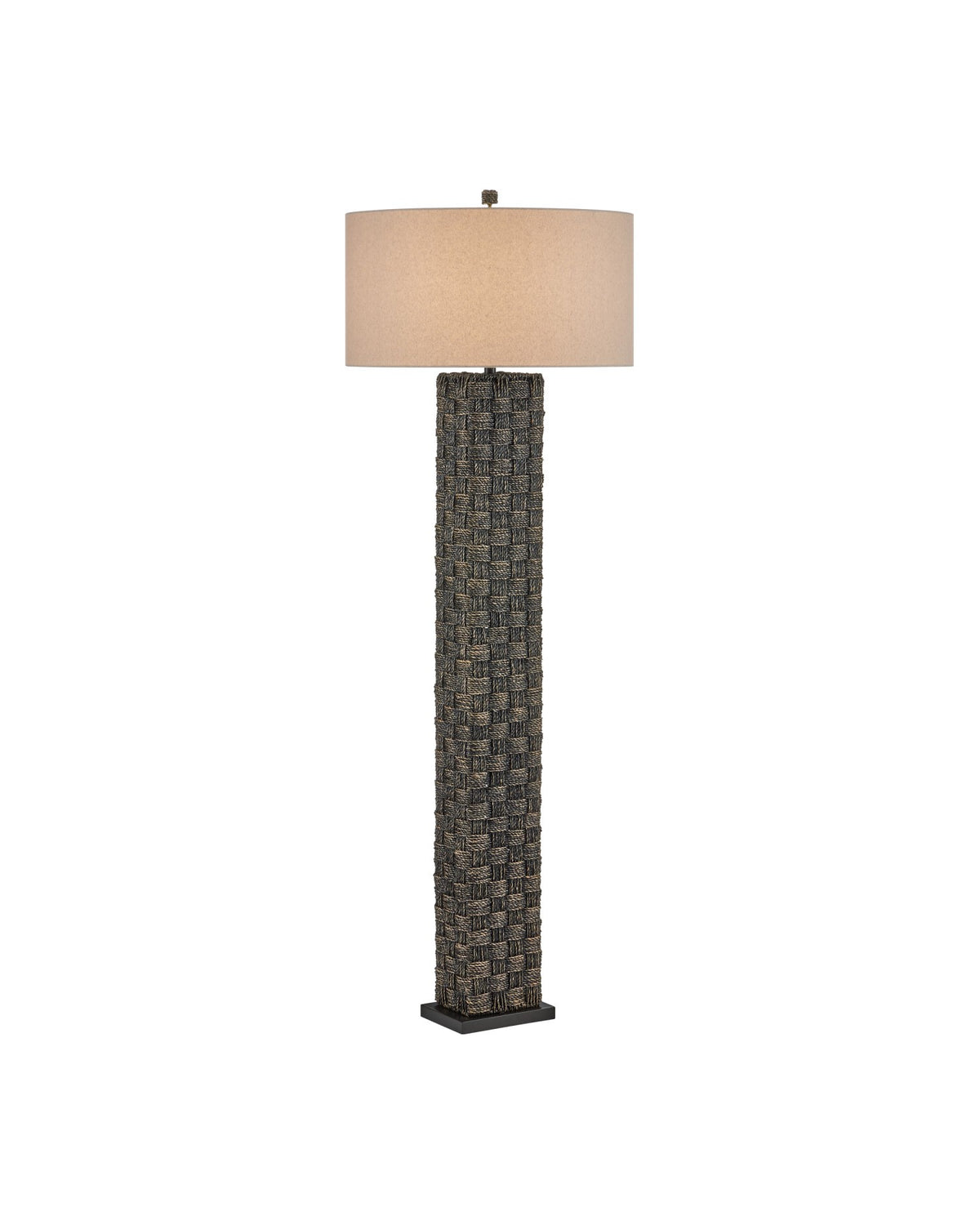 Currey and Company - 8000-0171 - One Light Floor Lamp - Eden Floor Lamp - Black