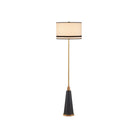 Currey and Company - 8000-0174 - Lampadaire à une lumière - Gieves - Noir / Bronze / Laiton antique
