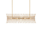 Currey and Company - 9000-1286 - Eight Light Chandelier - Marquise - Clear / Luxor Gold