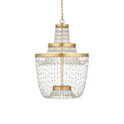 Currey and Company - 9000-1305 - LED Chandelier - Mademoiselle - Clear / Contemporary Gold Leaf / Contemporary Gold