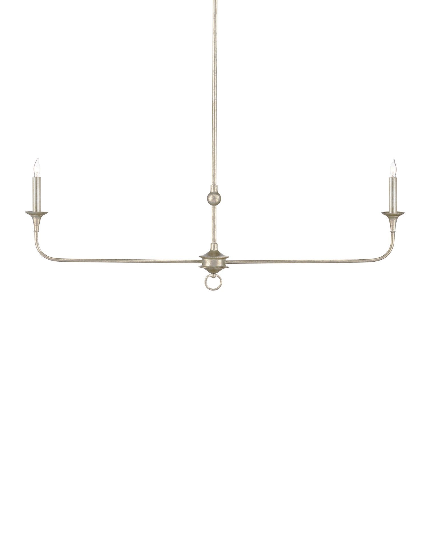 Currey and Company - 9000-1312 - Two Light Chandelier - Nottaway - Champagne