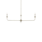 Currey and Company - 9000-1312 - Two Light Chandelier - Nottaway - Champagne