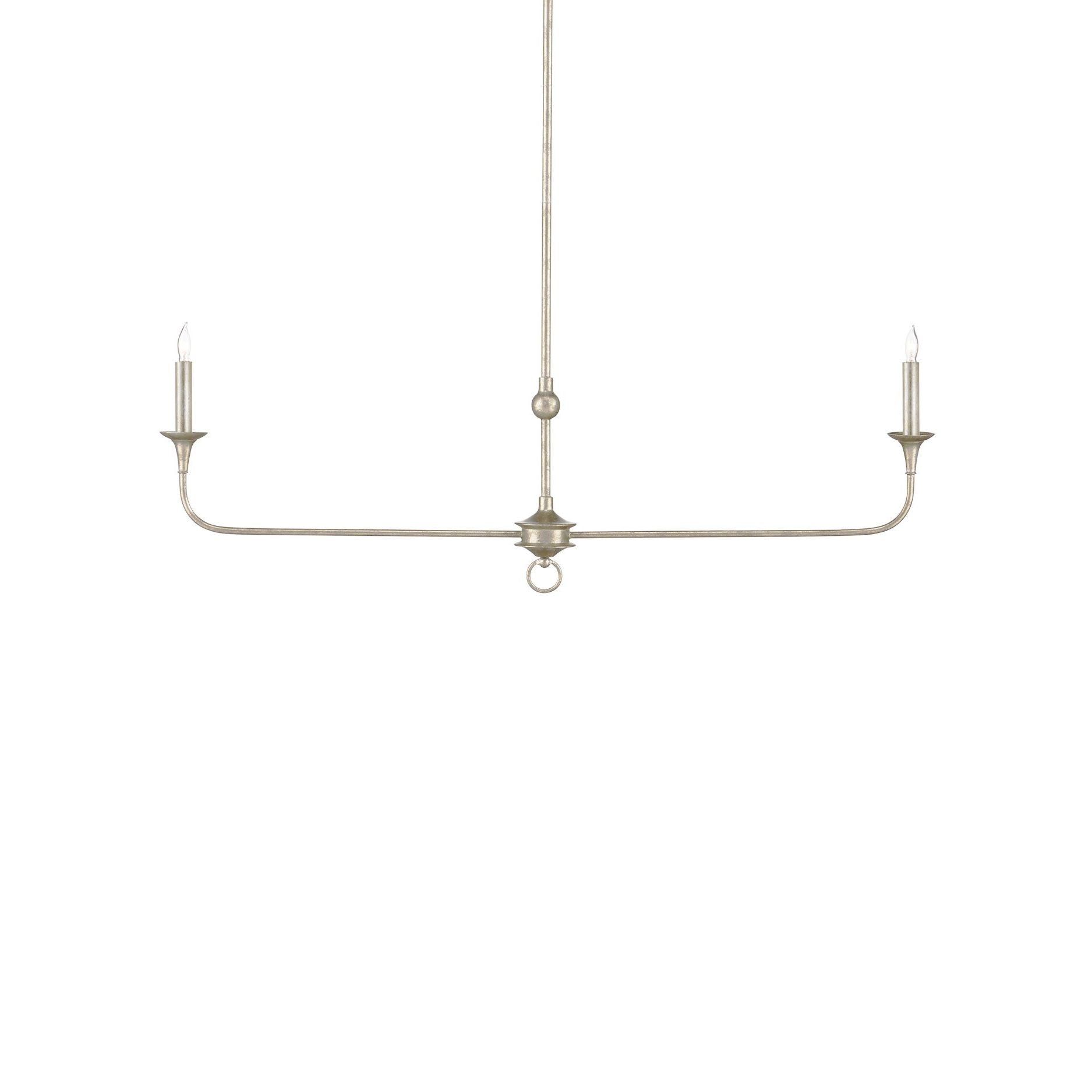 Currey and Company - 9000-1312 - Two Light Chandelier - Nottaway - Champagne