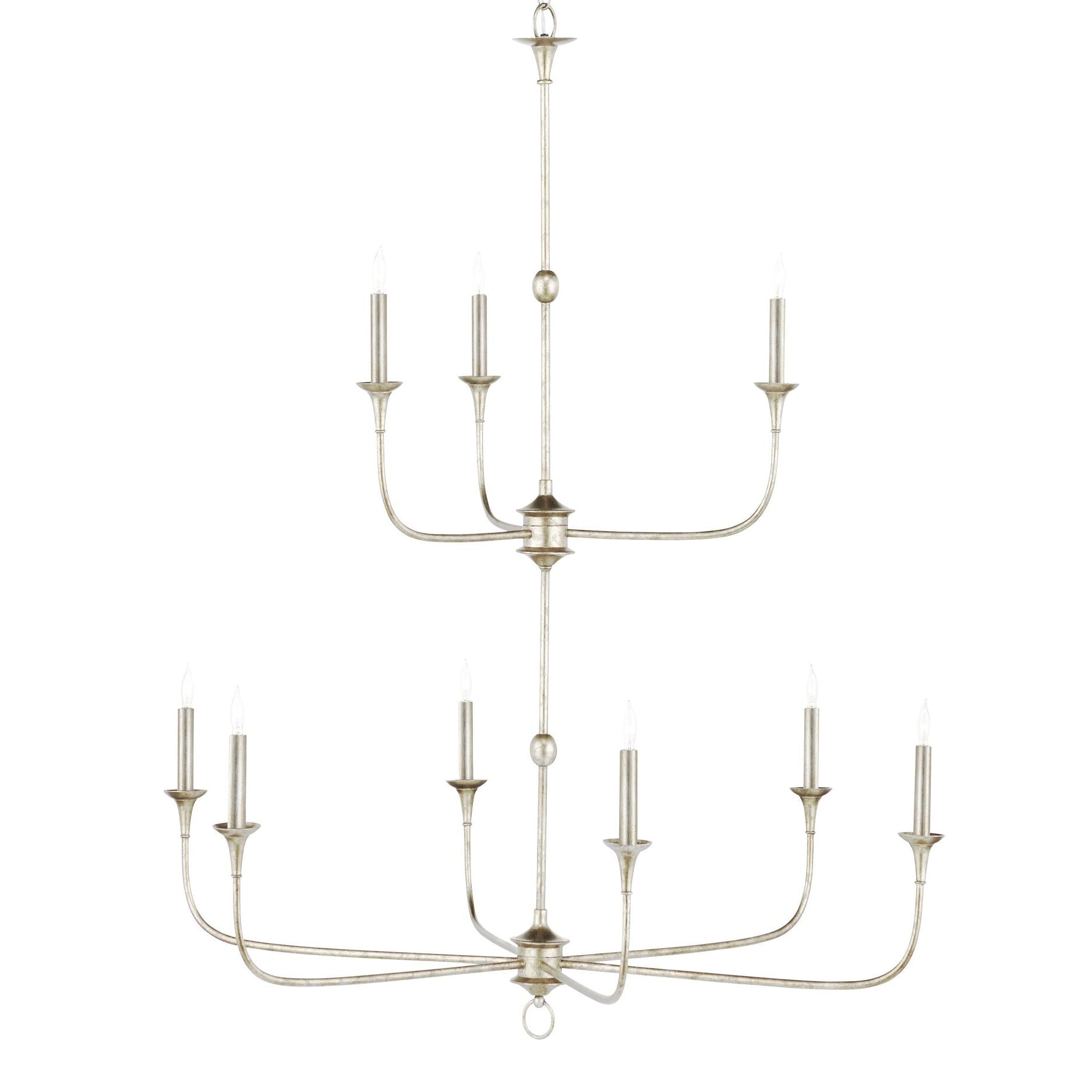 Currey and Company - 9000-1313 - Nine Light Chandelier - Nottaway - Champagne