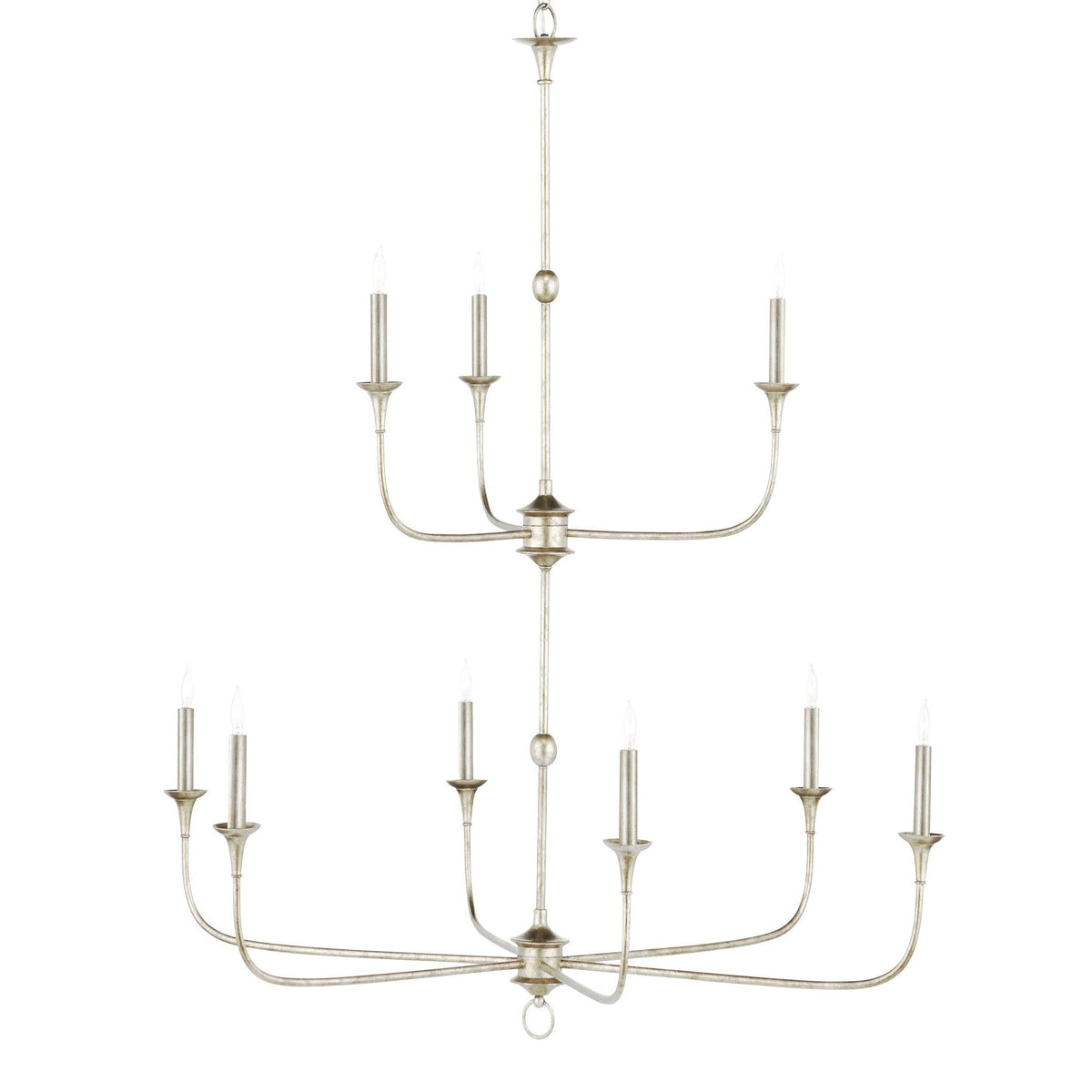 Currey and Company - 9000-1313 - Nine Light Chandelier - Nottaway - Champagne