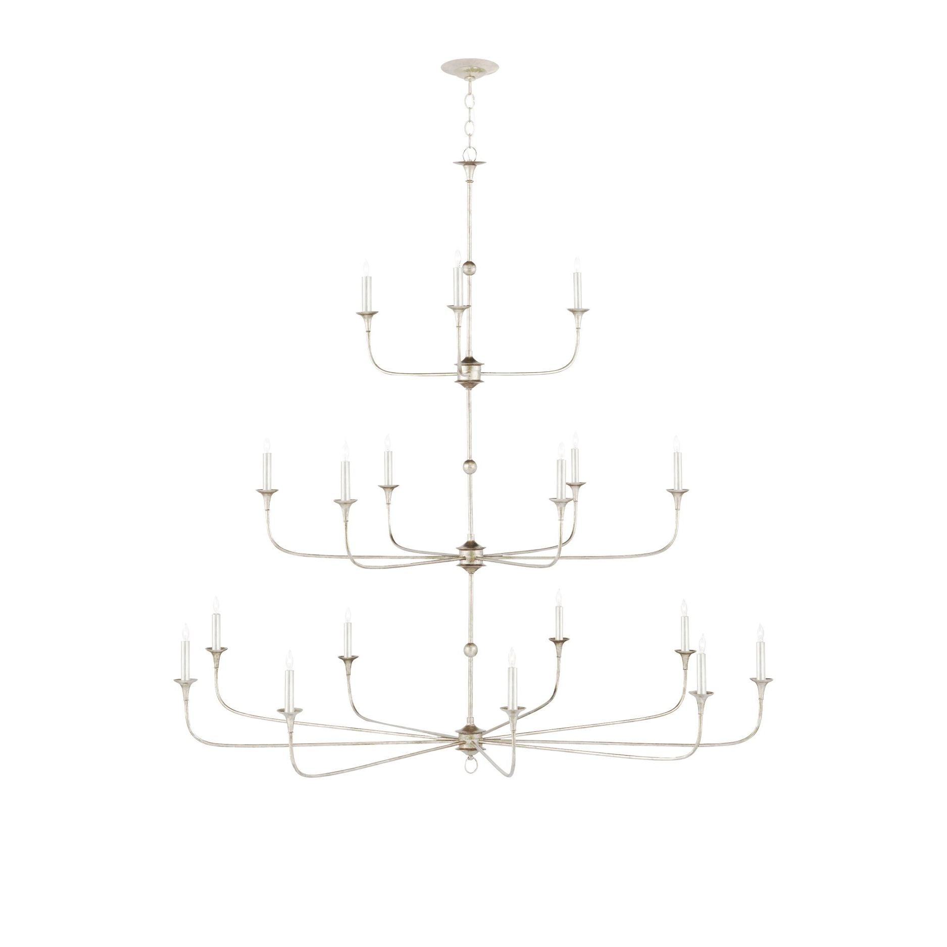 Currey and Company - 9000-1314 - 18 Lumière Suspendu - Nottaway - Champagne