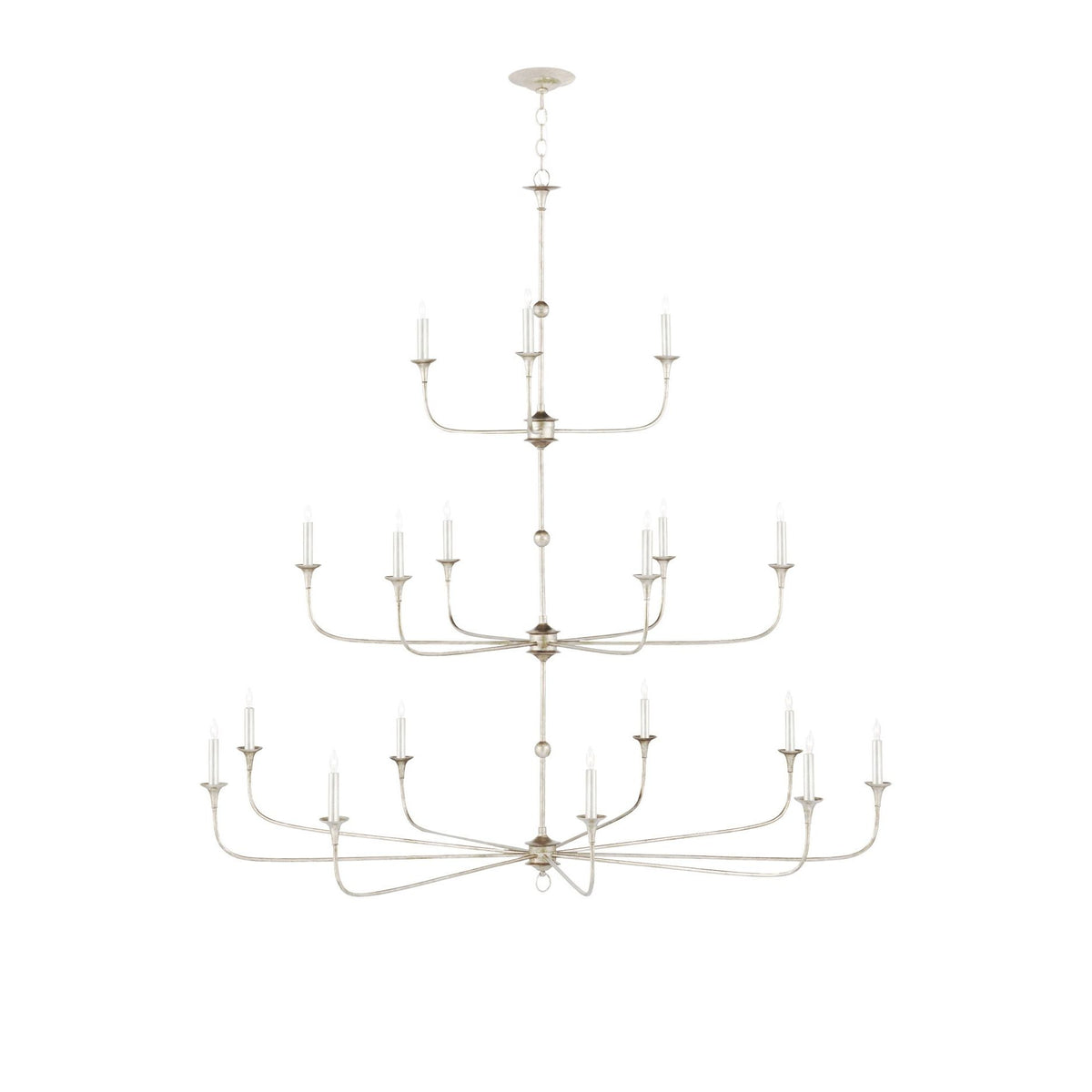 Currey and Company - 9000-1314 - 18 Light Chandelier - Nottaway - Champagne
