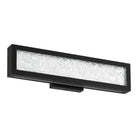 Éclairage Thesis Lighting 207701A Courtney LED pour coiffeuse, noir texturé