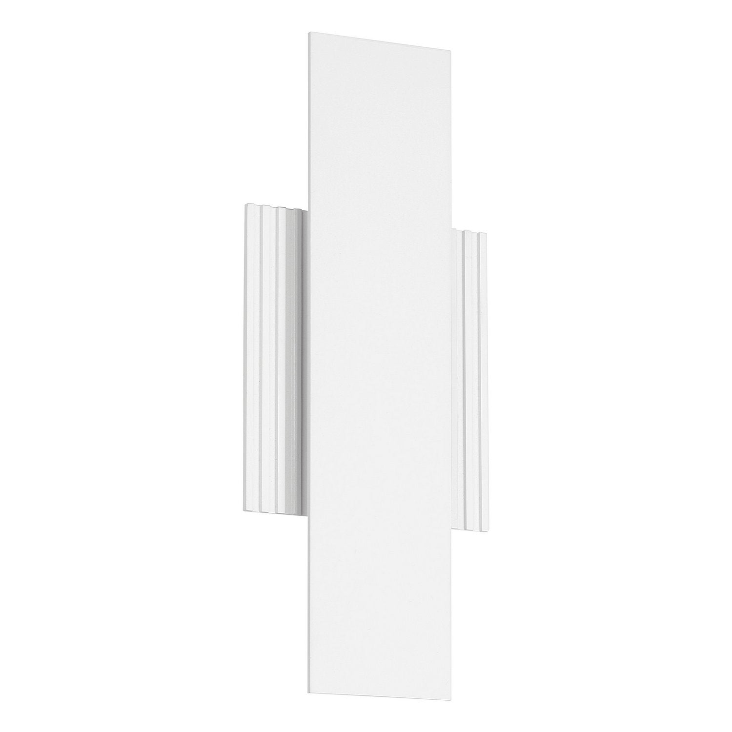 Éclairage Thesis 207715A Jacks LED extérieur Murale en blanc texturé