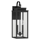 Thesis Lighting 207742A Hillside Exterior Wall Sconce in Textured Black