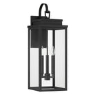 Thesis Lighting 207743A Hillside Exterior Wall Sconce in Textured Black