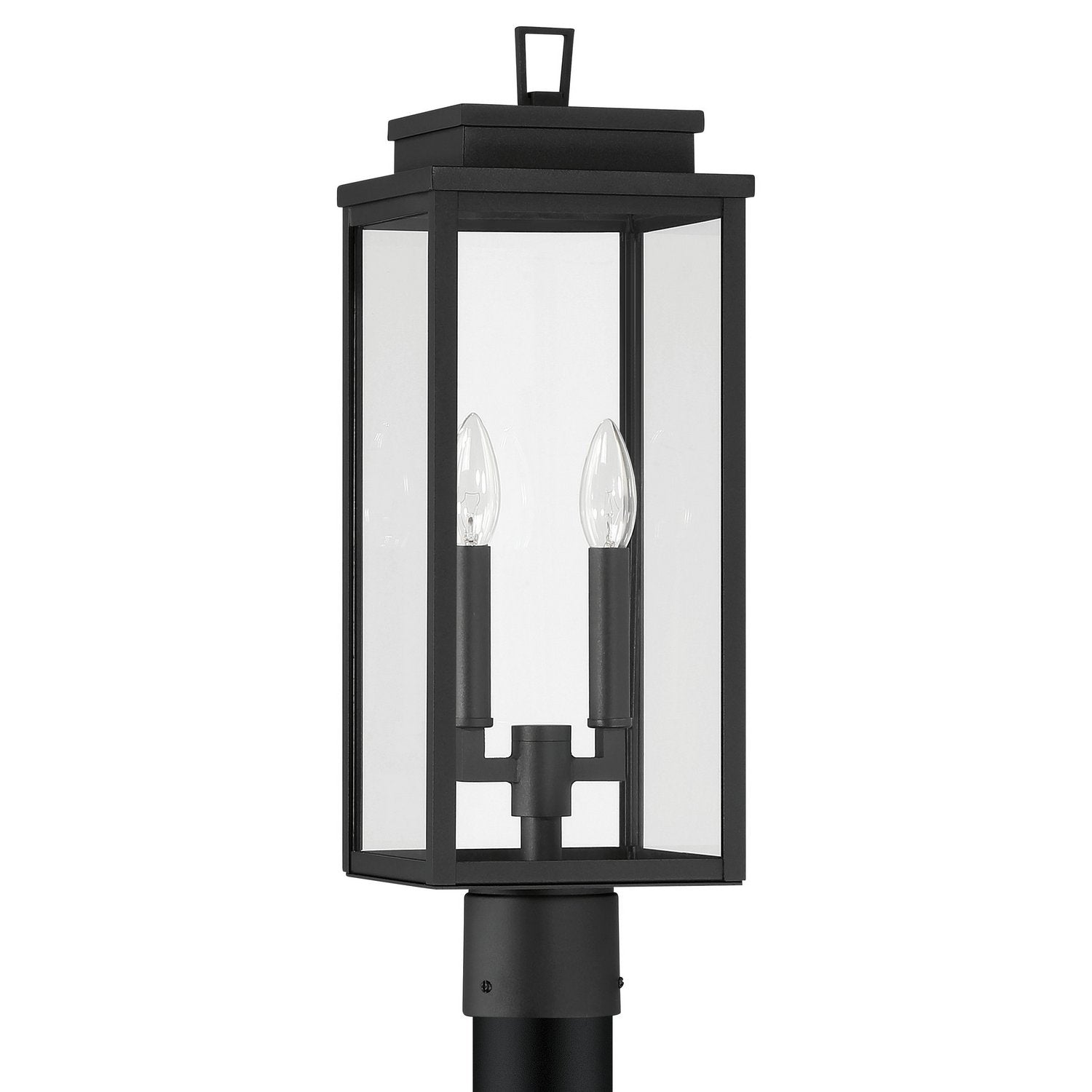 Thesis Lighting 207745A Hillside Exterior Post Light in Textured Black