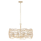 Kalco - 527355WIV - Huit lumières Suspendu - Récif - Ivoire chaud