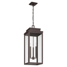 Thesis Lighting 207756A Hillside Exterior Pendant in Dark Bronze