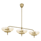 Thesis Lighting 207786A Fiorello Linear Pendant in Brushed Gold