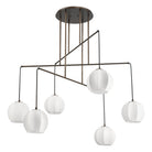 Thesis Lighting 207791A Bryony Chandelier in Forged Bronze
