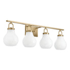 Thesis Lighting 207857A Mansfield Vanity in Champagne Gold