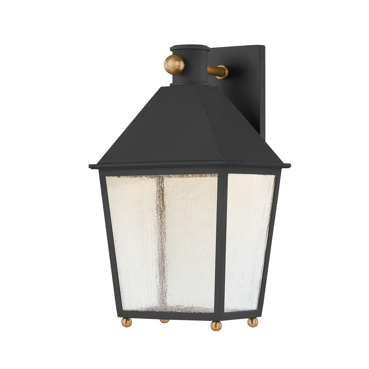 Troy Lighting Canada - B5716-TBK/PBR - Une lampe Murale - Gladden - Texture noire