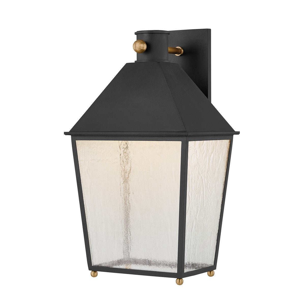 Troy Lighting Canada - B5720-TBK/PBR - Une lampe Murale - Gladden - Texture noire