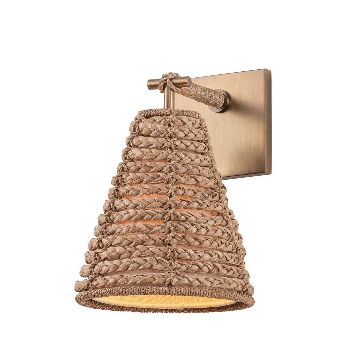 Troy Lighting Canada - B6011-PBR - Une lampe Murale - Séquoia - Laiton patiné