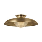 Troy Lighting Canada - C4118-PBR - Semi-remorque à une lumière Plafonnier - Braxton - Laiton patiné