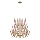 Kalco - 526555BCG - 22 Lumières Suspendu - Autumna - Or champagne brossé
