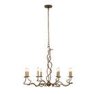 Kalco - 529256ORB - Huit Lumières Suspendu - Rizo - Bronze huilé