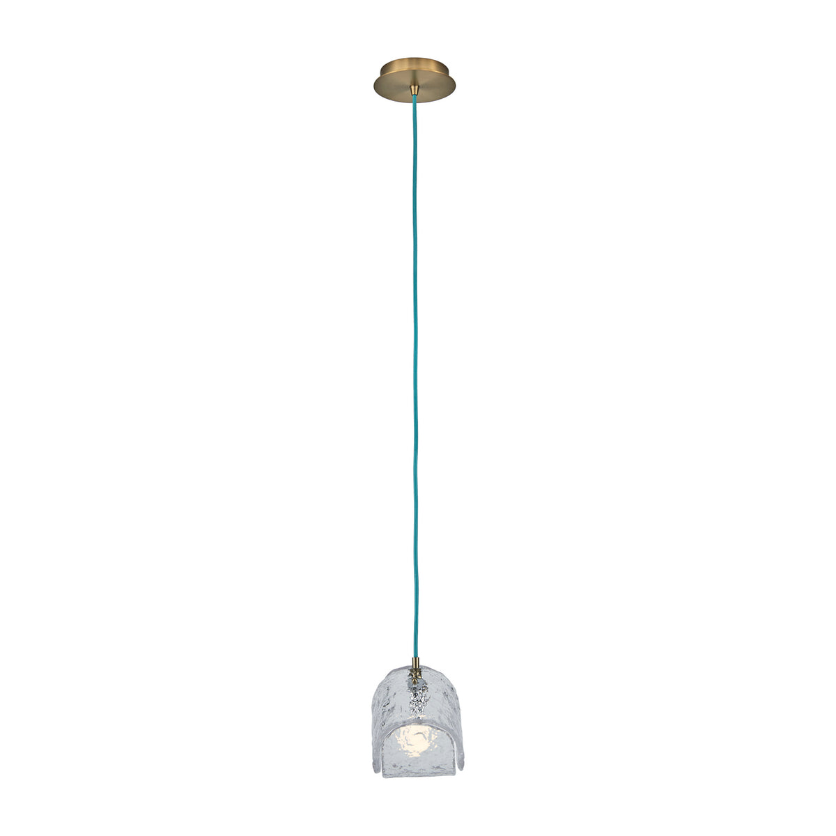 Kalco - 529511WB - One Light Pendant - Pallina - Winter Brass
