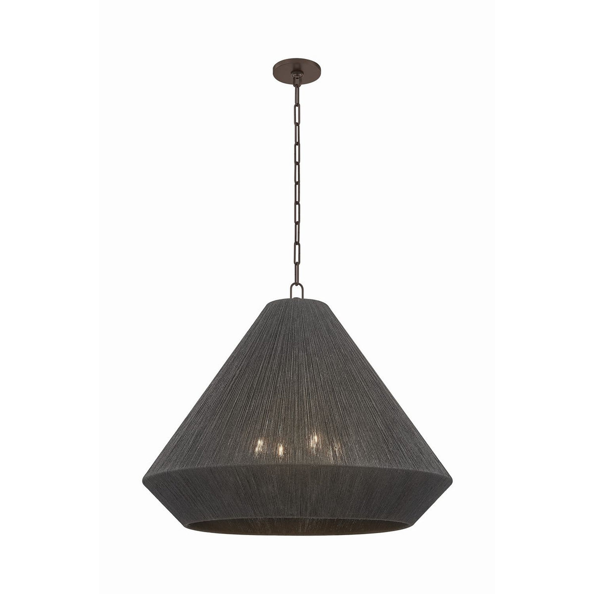 Troy Lighting Canada - F1630-BRZ - Four Light Pendant - Keats - Bronze