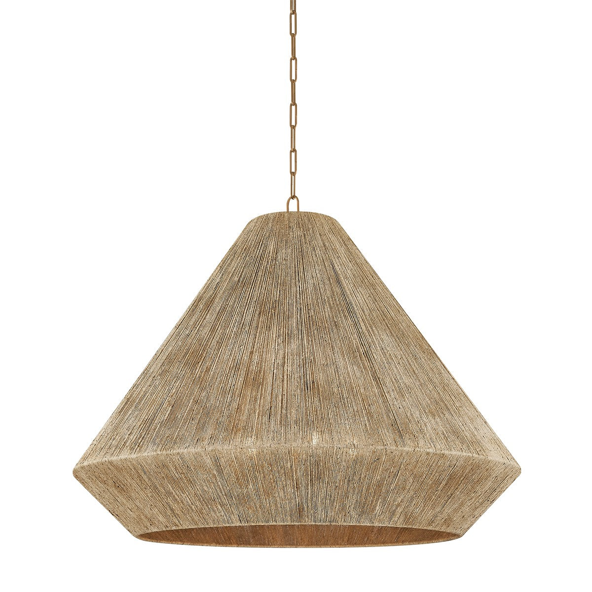Troy Lighting Canada - F1640-PBR - Cinq lampes Suspension - Keats - Laiton patiné