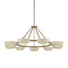 Troy Lighting Canada - F2155-PBR/SSD - Neuf lampes Suspendu - Alturas - Laiton patiné