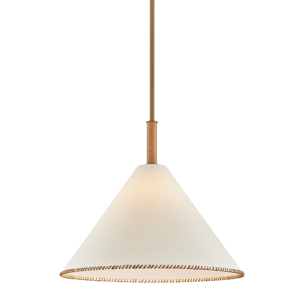 Troy Lighting Canada - F2524-PBR - One Light Pendant - Stoney - Patina Brass