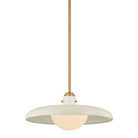Troy Lighting Canada - F2620-PBR/OW - Une lampe Suspension - Gustavo - Laiton patiné