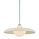 Troy Lighting Canada - F2628-PBR/OW - Une lampe Suspension - Gustavo - Laiton patiné