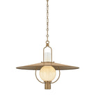 Troy Lighting Canada - F2730-PBR - Lanterne à une lumière - Cahill - Laiton patiné
