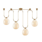 Troy Lighting Canada - F7558-PBR - Luminaire linéaire à quatre lampes Suspension - Jove - Laiton patiné