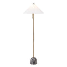 Troy Lighting Canada - PFL5064-PBR - Lampadaire à une lumière - Millbrae - Laiton patiné