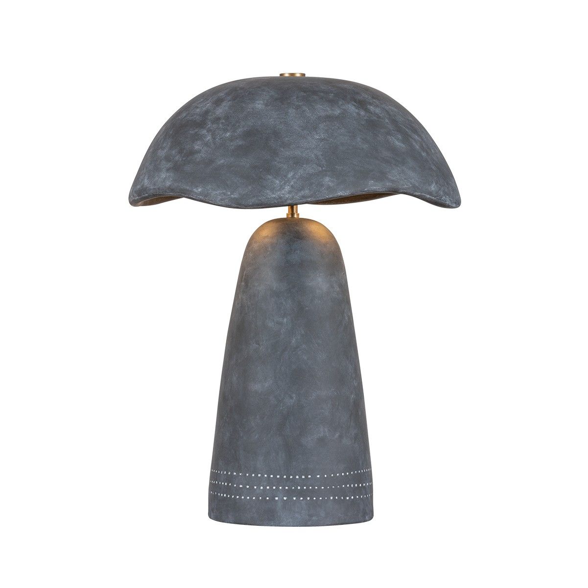 Troy Lighting Canada - PTL1222-PBR/CAA - LED Table Lamp - Soloma - Patina Brass