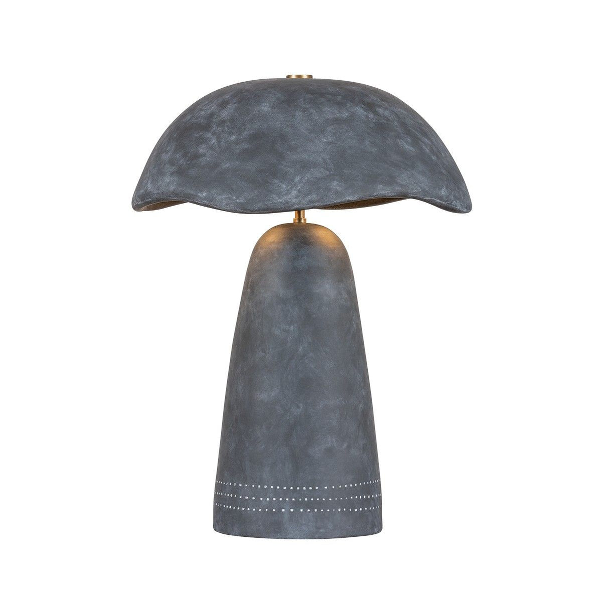 Troy Lighting Canada - PTL1222-PBR/CAA - LED Table Lamp - Soloma - Patina Brass