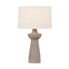 Troy Lighting Canada - PTL1329-PBR/CKS - Une lampe Lampe de table - Osgood - Laiton patiné