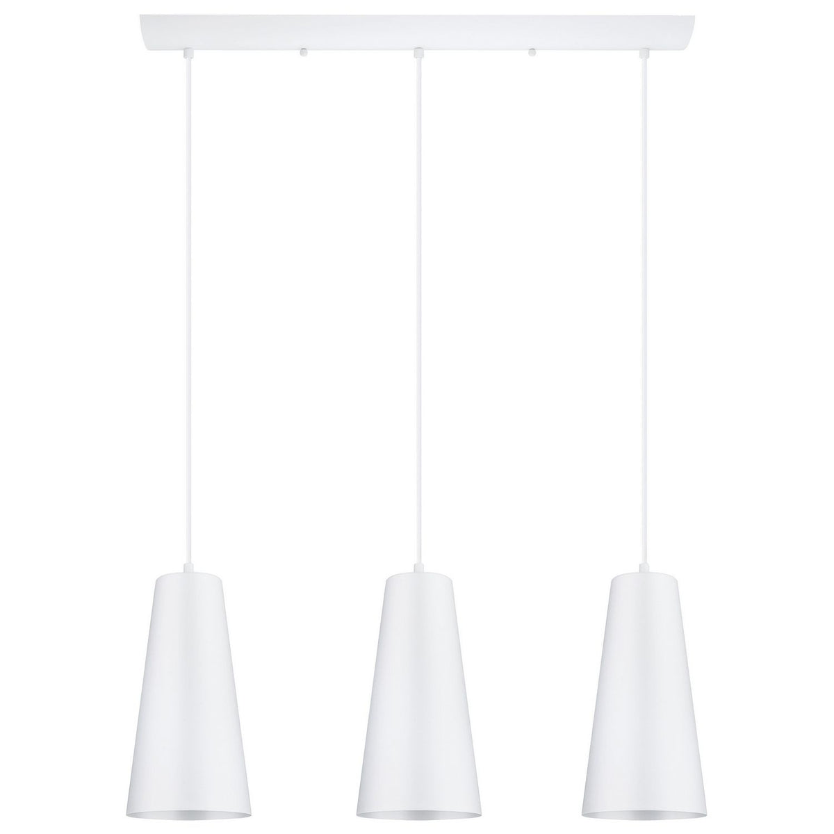 Eglo Canada - 201528A - Trois lumières Suspension - Pratella 1 - Blanche