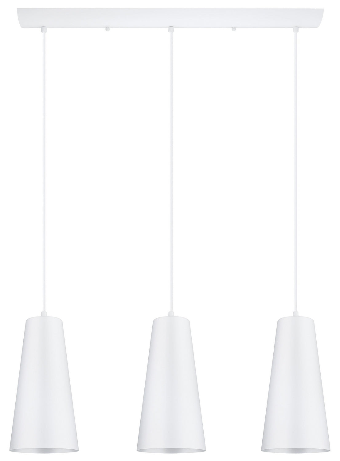 Eglo Canada - 201528A - Trois lumières Suspension - Pratella 1 - Blanche