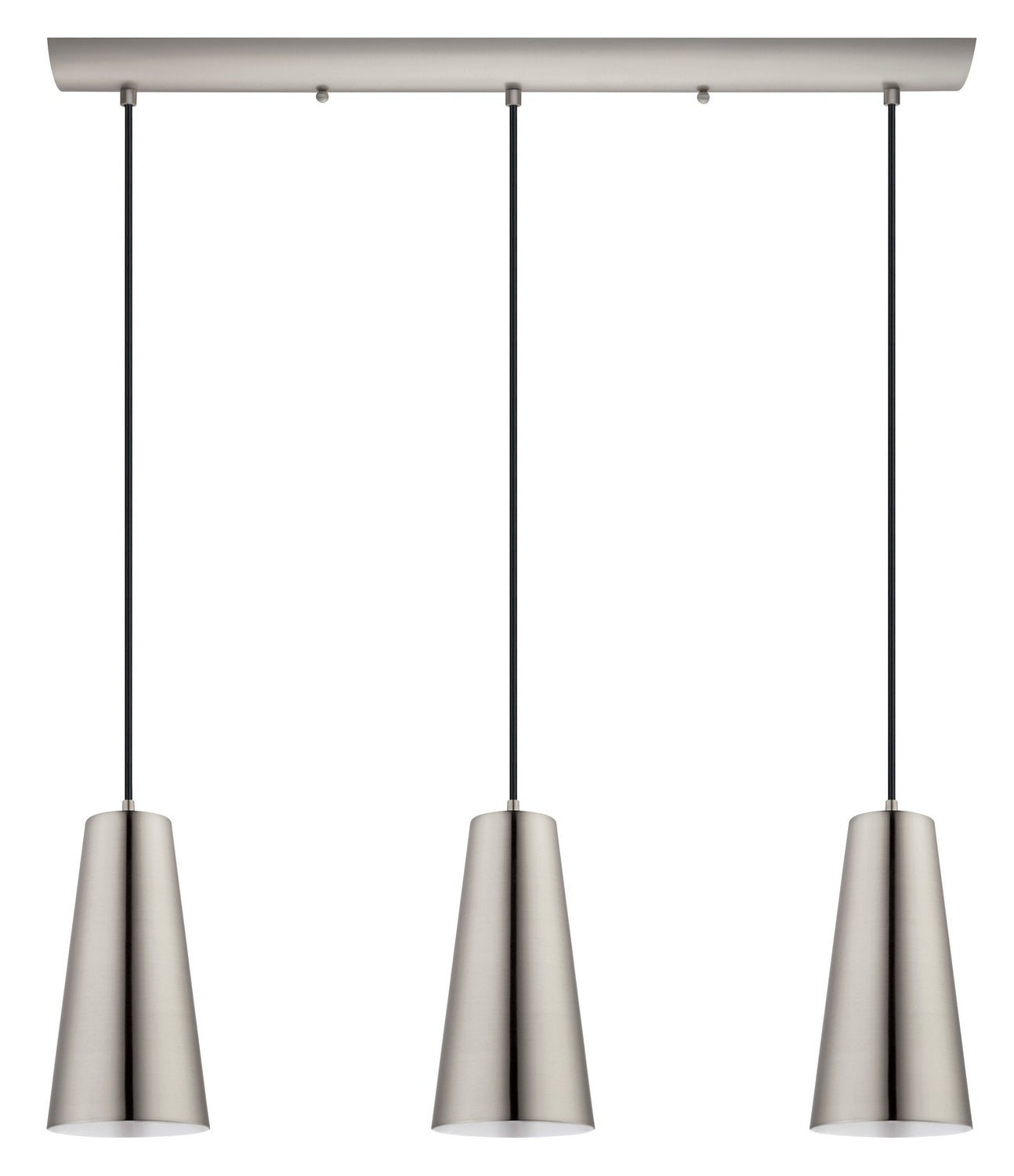 Eglo Canada - 201531A - Three Light Pendant - Pratella 1 - Matte Nickel