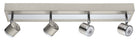 Eglo Canada - 201735A - Projecteur sur rail fixe à DEL - Pierino - Nickel mat et chrome