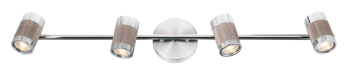 Eglo Canada - 203187A - Four Light Fixed Track Light - Savannah - Chrome