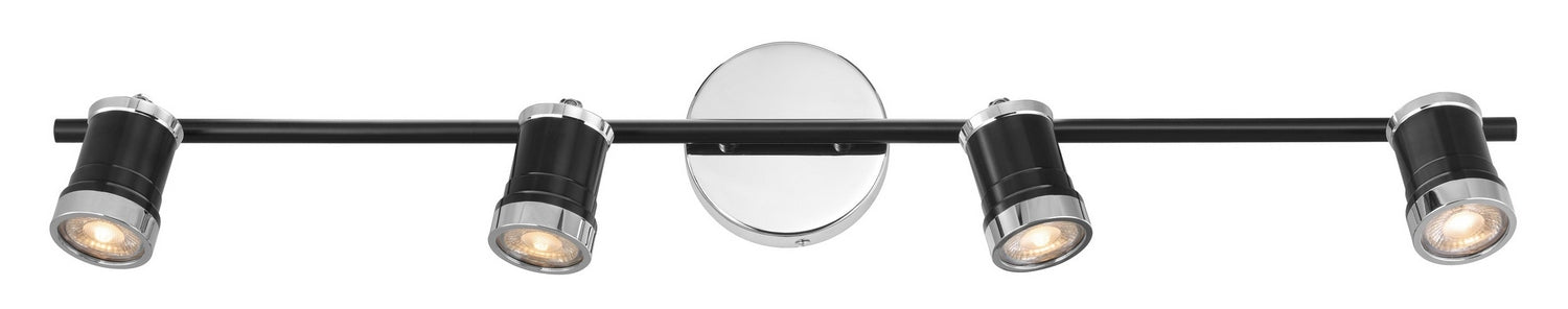 Eglo Canada - 203188A - LED Fixed Track Light - Metalis - Black & Chrome