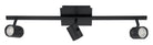 Eglo Canada - 203397A - Projecteur LED fixe sur rail - Vergiano - Noir